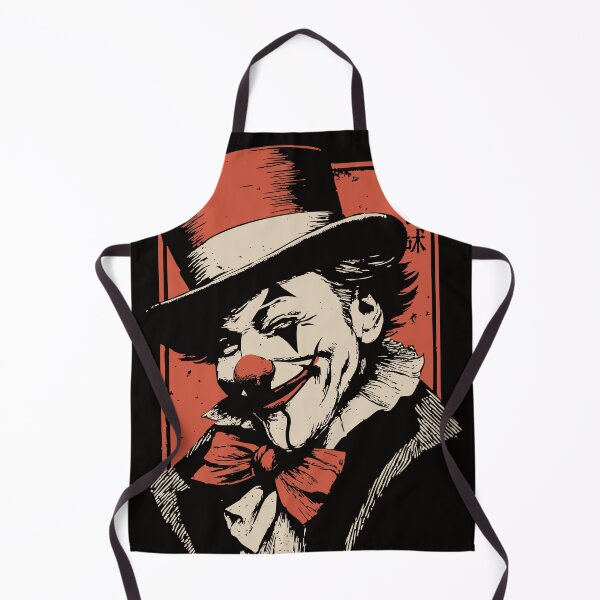 Item preview, Neo Noir Circus Clown Poster Vintage Carnival Wall Art designed and sold by TuncGK.