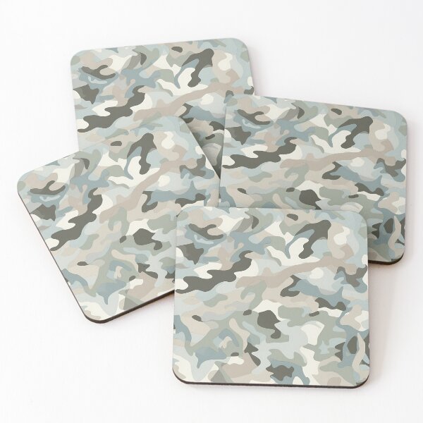 Item preview, Cool Tone Abstract Camouflage Pattern designed and sold by YourPrettyHome.