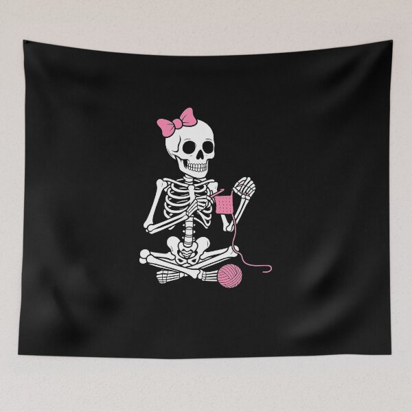 Item preview, Spooky Knitting Enthusiast Humor for Crafters & Halloween designed and sold by diyoor.