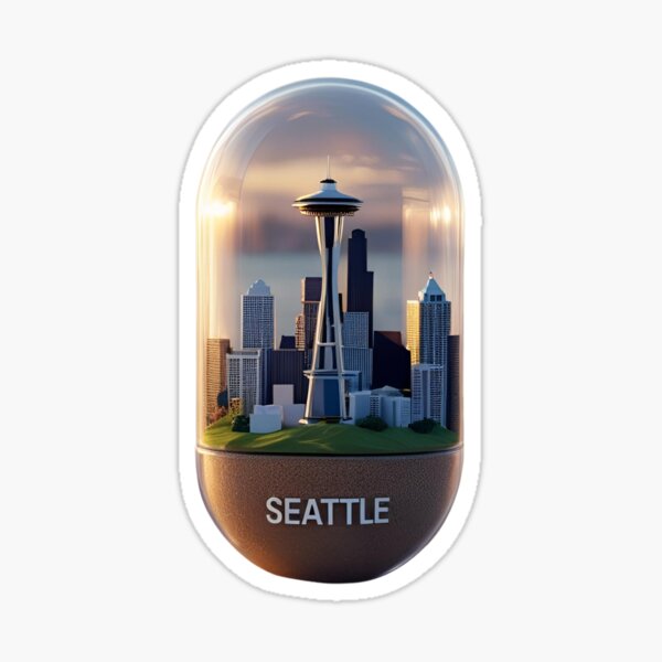 Item preview, Seattle Capsule designed and sold by SolarPopS.