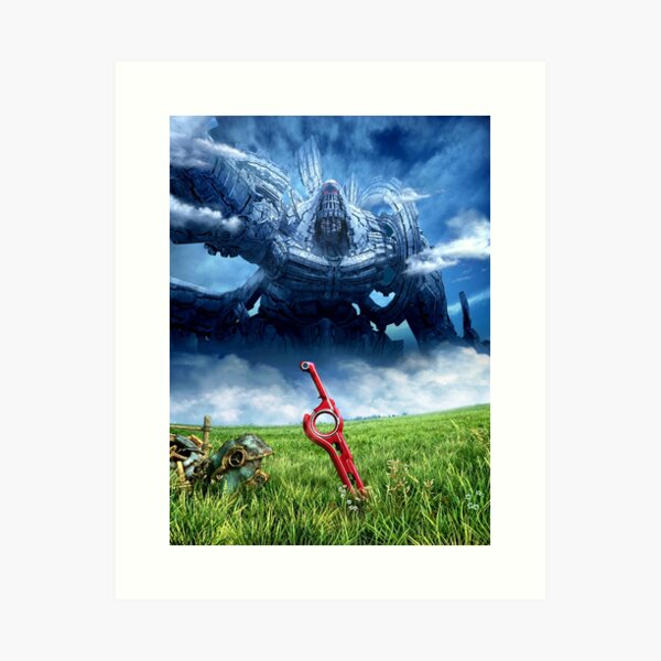 Item preview, Xenoblade Chronicles Artwork Design designed and sold by rollerMobster.
