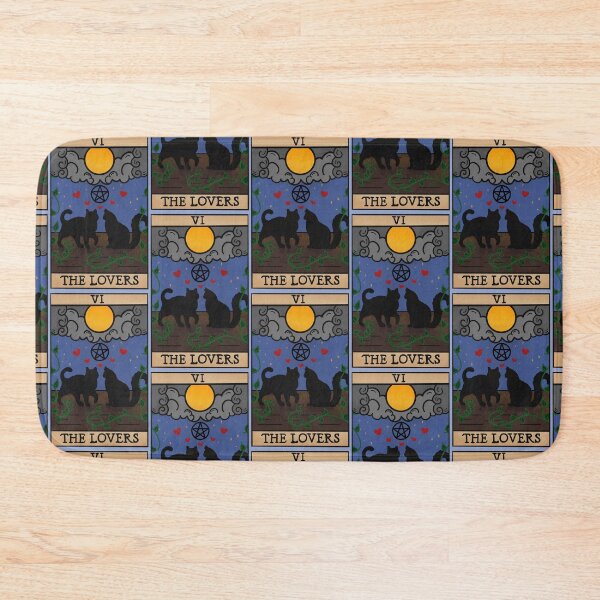 Item preview, The Lovers Tarot - Cat Version designed and sold by Wild Coast Creative.