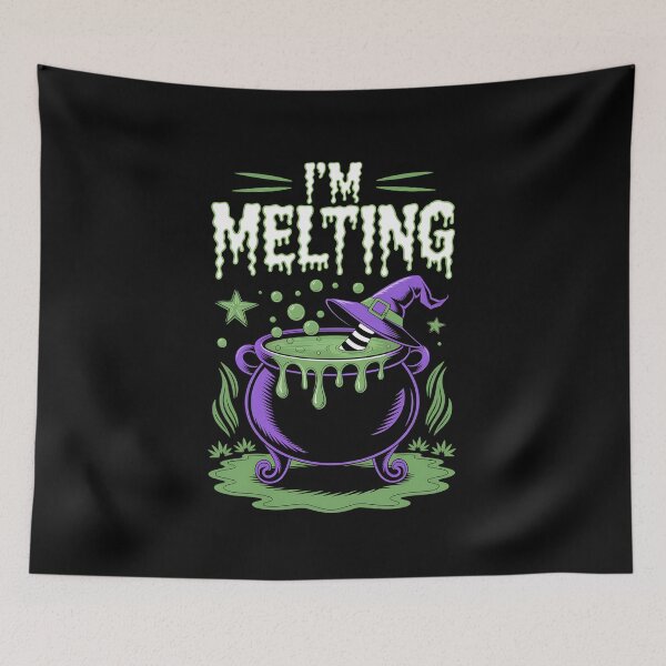 Item preview, I'm Melting Funny Halloween Witch designed and sold by MAKOPOKOShop.