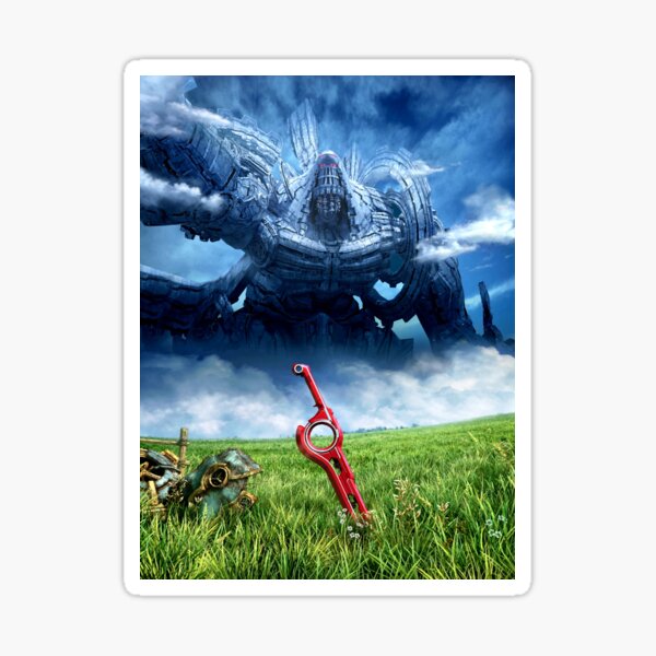 Artikel-Vorschau von Grafikdesign zu Xenoblade Chronicles, designt und verkauft von rollerMobster.