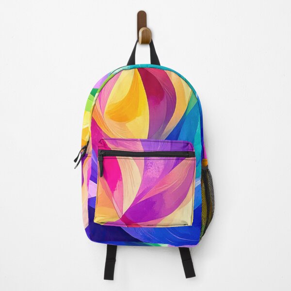 Item preview, Colorful background with rainbow wave pattern designed and sold by PattaZone.