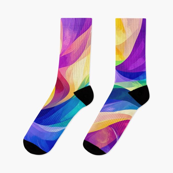 Item preview, Colorful background with rainbow wave pattern designed and sold by PattaZone.