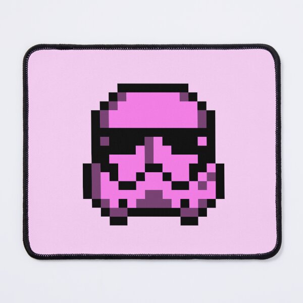 Item preview, Pixelated pink stormtrooper designed and sold by xcmoli.