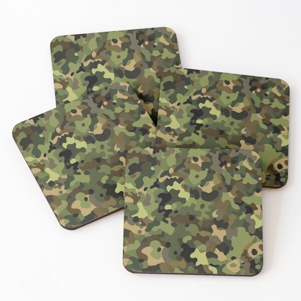 Item preview, Layered Organic Forest Camouflage Pattern designed and sold by YourPrettyHome.