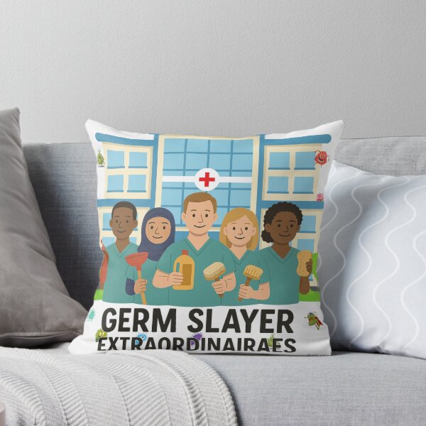 Item preview, Germ Slayer Extraordinaires – Diverse Cleaning Heroes designed and sold by GiaTastic.