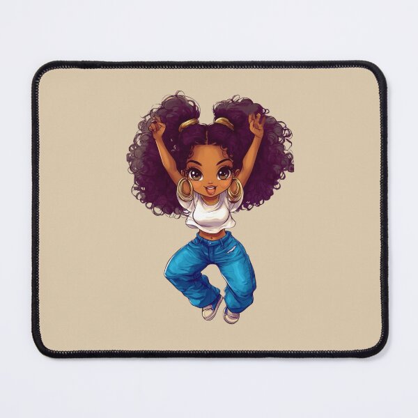 Item preview, African American Chiba Girl designed and sold by Myra365Art.