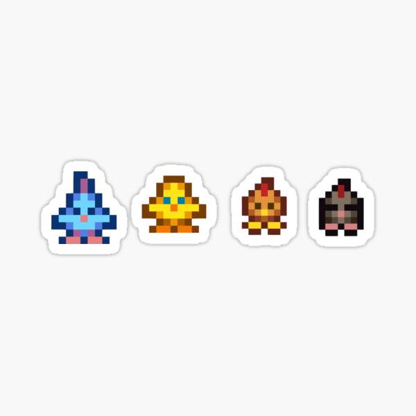 Item preview, Stardew Valley Chickens designed and sold by keely-clarke.