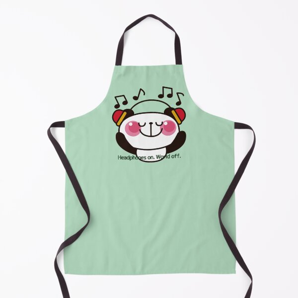 Item preview, Groovy Panda Vibes – Headphones On, World Off! designed and sold by Happy Doodle Club.