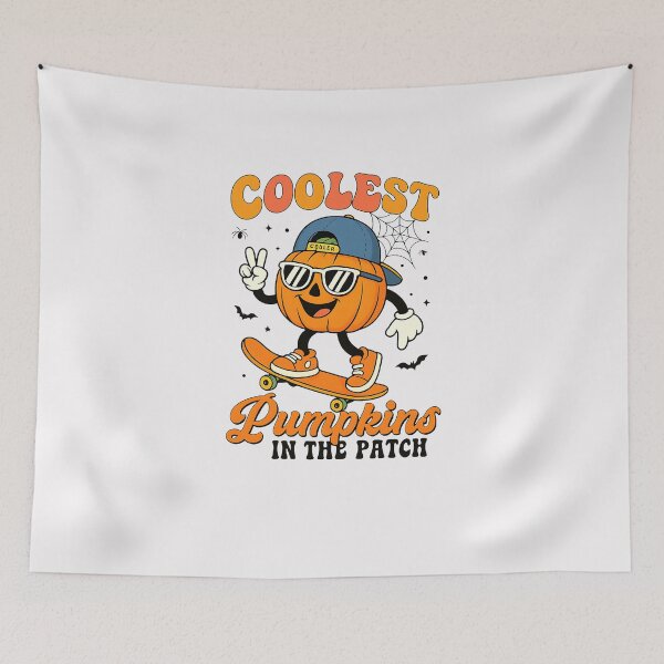 Item preview, Coolest Pumpkin In The Patch Groovy Halloween Mens Boys Kids  designed and sold by TalalosART.