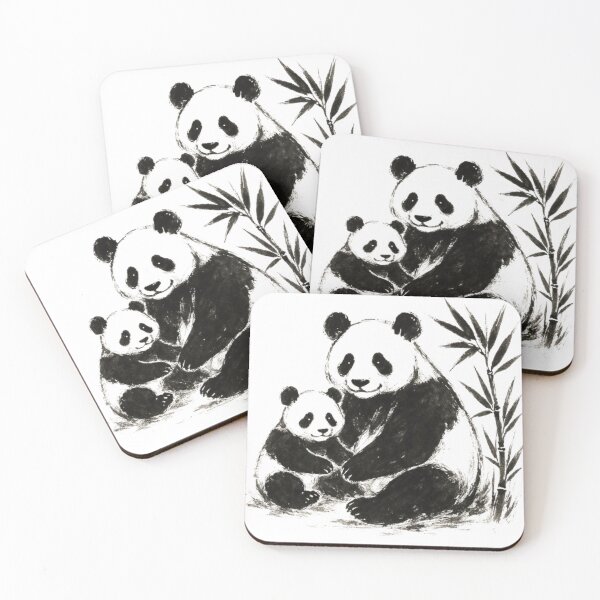 Item preview, Panda parent and child designed and sold by mayhaku.