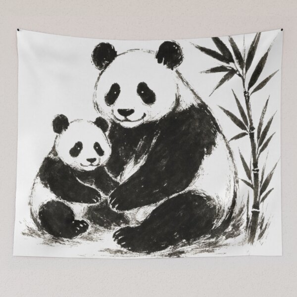 Item preview, Panda parent and child designed and sold by mayhaku.