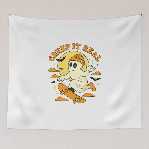 Item preview, Creep It Real Ghost Fall Season Halloween  designed and sold by TalalosART.