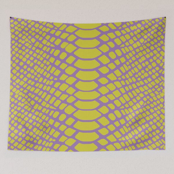 Item preview, Snake Print - Neon Green & Violet designed and sold by Frohyou.