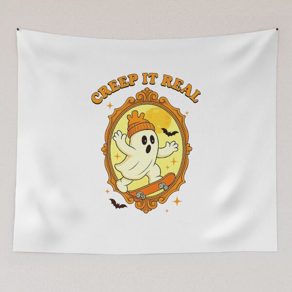 Item preview, Creep It Real Ghost Fall Season Halloween designed and sold by TalalosART.