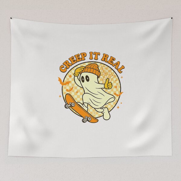 Item preview, Creep It Real Ghost Fall Season Halloween designed and sold by TalalosART.