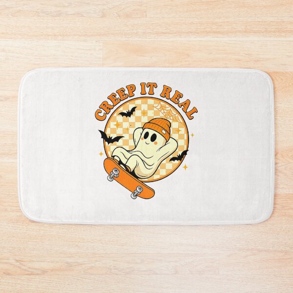 Item preview, Creep It Real Ghost Fall Season Vintage Retro Halloween designed and sold by TalalosART.