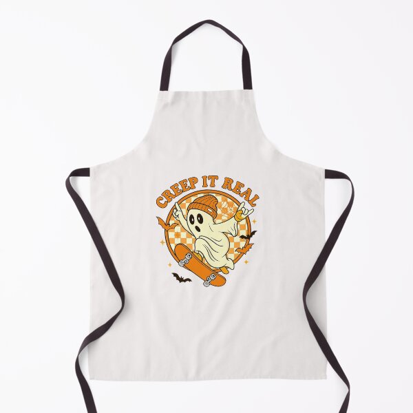 Item preview, Creep It Real Ghost Fall Season Vintage Retro Halloween designed and sold by TalalosART.
