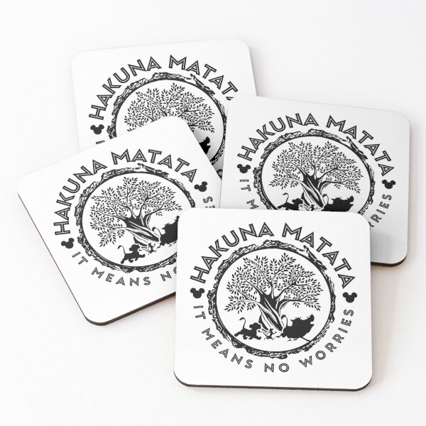 Item preview, Hakuna Matata Retro Lion King Family Quotes designed and sold by HaloHop.