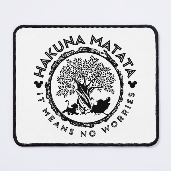 Item preview, Hakuna Matata Retro Lion King Family Quotes designed and sold by HaloHop.
