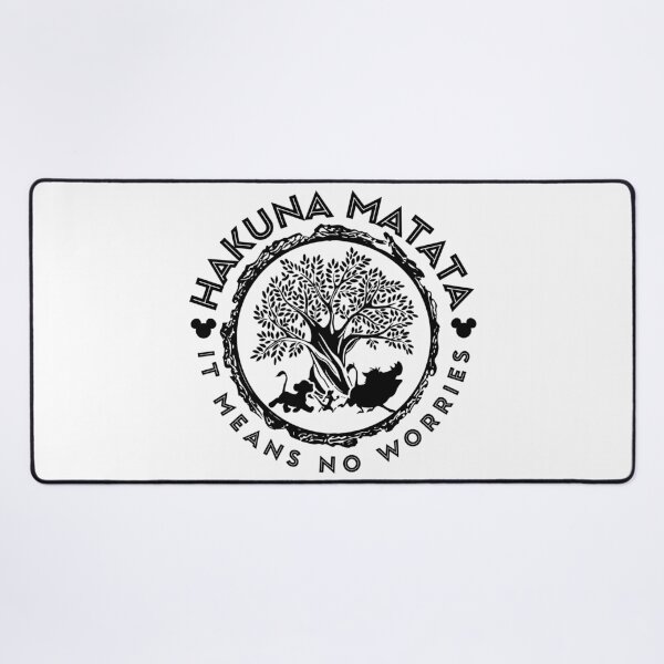 Item preview, Hakuna Matata Retro Lion King Family Quotes designed and sold by HaloHop.