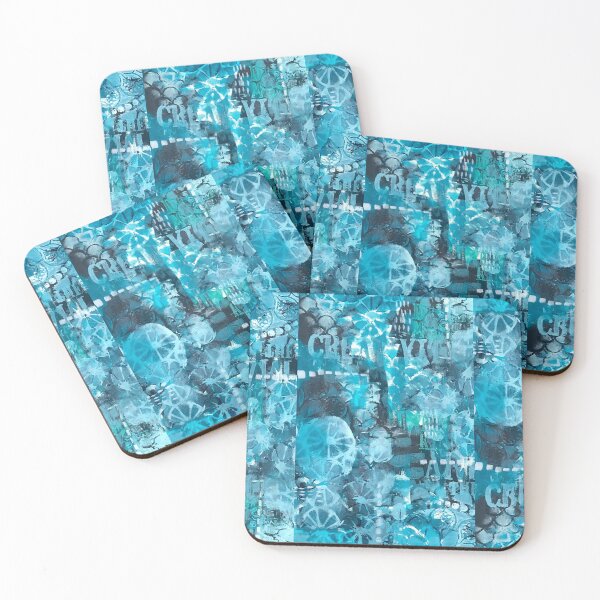 Item preview, Feeling the Blues Abstract art designed and sold by Deb Webb.