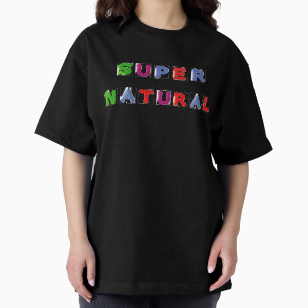 Super Natural Graphic T-shirt Oversized T-Shirt