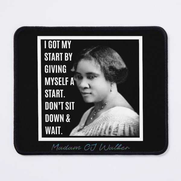 Item preview, Madam CJ Walker designed and sold by WeirdApples.