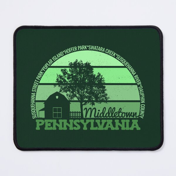 Item preview, Middletown Pennsylvania Sunset Retro Vintage Local Pride Logo designed and sold by CRHPOD20.