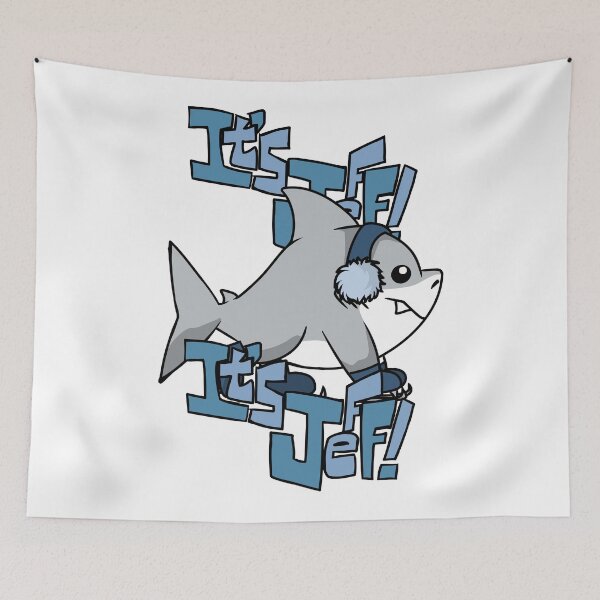 Item preview, It's Jeff The Landshark  designed and sold by Israelbeck7.