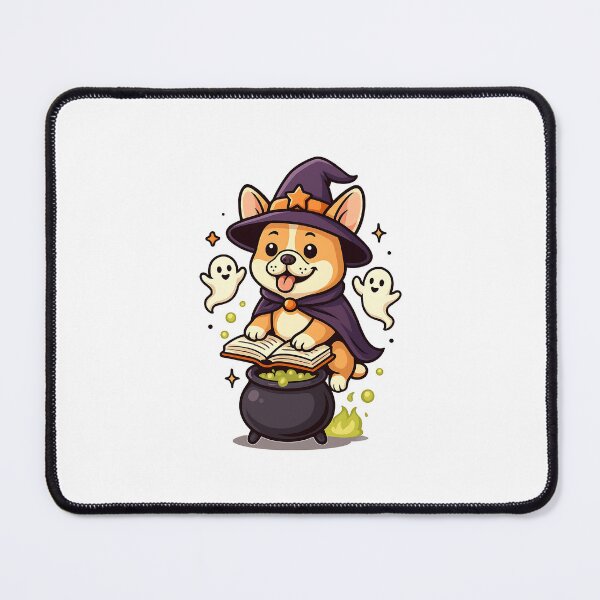Item preview, Funny Frenchie Dog Witch Hat Halloween Design designed and sold by MOHITSALVI.