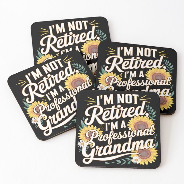 Item preview, I'm Not Retired I'm A Professional Grandma designed and sold by MAKOPOKOShop.