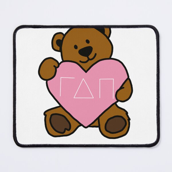 Item preview, Gamma Delta Pi Teddy Bear Heart designed and sold by GDPi-Ithaca.