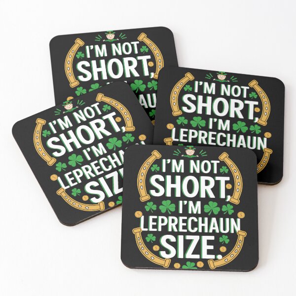 Item preview, I'm not short I'm leprechaun size designed and sold by MAKOPOKOShop.