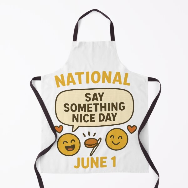 Item preview, National Say Something Nice Day, June 1st designed and sold by JDAShirts.