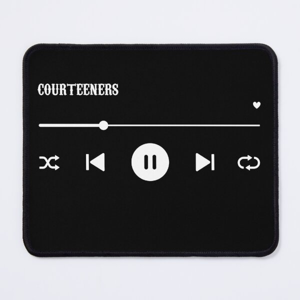 Item preview, Media Player Button courteeners designed and sold by AoSora.
