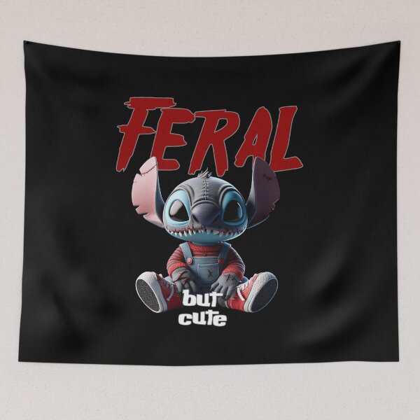 Item preview, Feral but Cute designed and sold by The Imaginarium of a Quirky Jose.