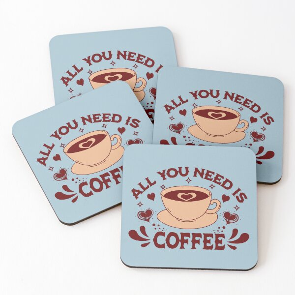 Item preview, All  You Need Is Coffee designed and sold by NosandEdgy.