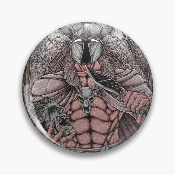 Item preview, Valiant Viking Berserker: Nordic Warrior with Skull and Dagger designed and sold by SanXaloonk.