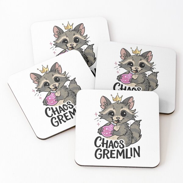 Item preview, Cute and Mystical Chaos Gremlin Raccoon Familiar designed and sold by Love, Leisl - Digital Art.