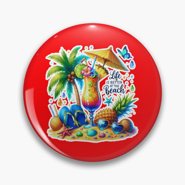 Item preview, Life Is Better At The Beach  designed and sold by WoodburyLake.