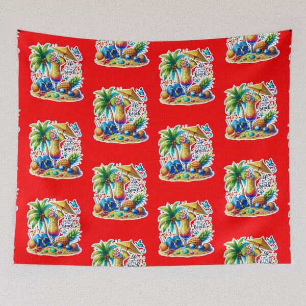Item preview, Life Is Better At The Beach  designed and sold by WoodburyLake.