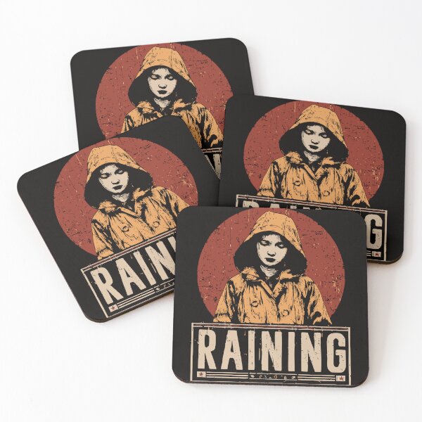 Item preview, Neo Noir Rain Portrait Urban Solitude Umbrella Art designed and sold by TuncGK.