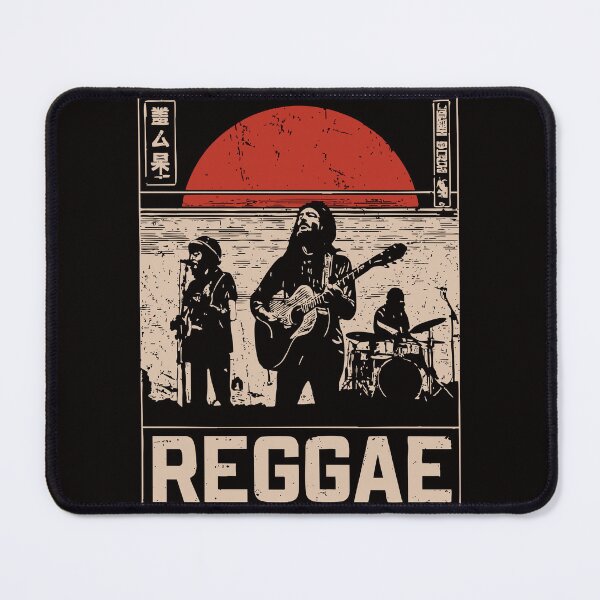 Item preview, Reggae Band Silhouette Caribbean Rhythm Revolution Art designed and sold by TuncGK.
