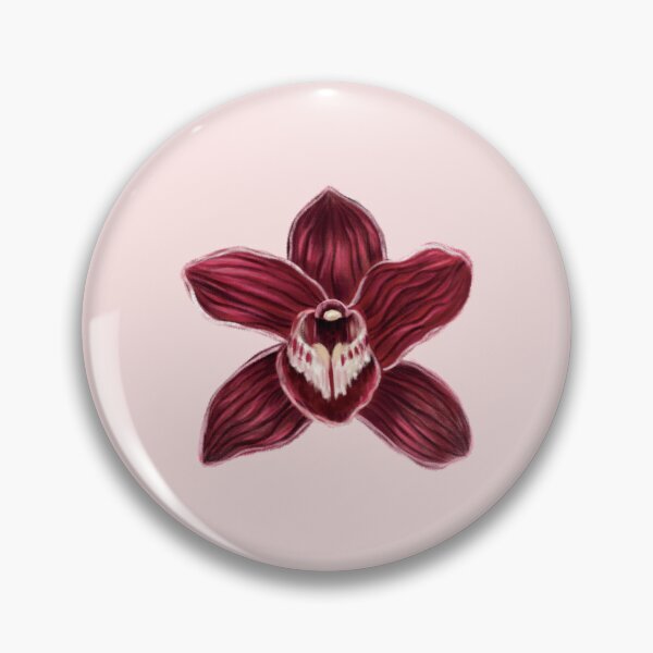 Item preview, Realistic Orchid illustration (Red) designed and sold by Scarlet Swan.