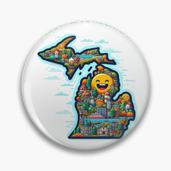 Item preview, Pure Michigan Pride – Fun Gifts for Michiganders designed and sold by NoveltyandFun.