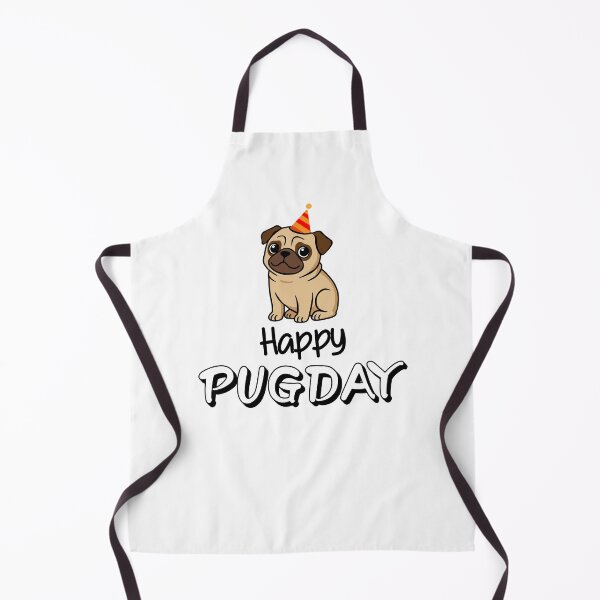 Item preview, HAPPY PUGDAY- PUG BIRTHDAY TEE designed and sold by ZHUGUI.